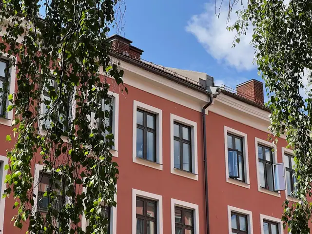 Klassisk velholdt bygård.