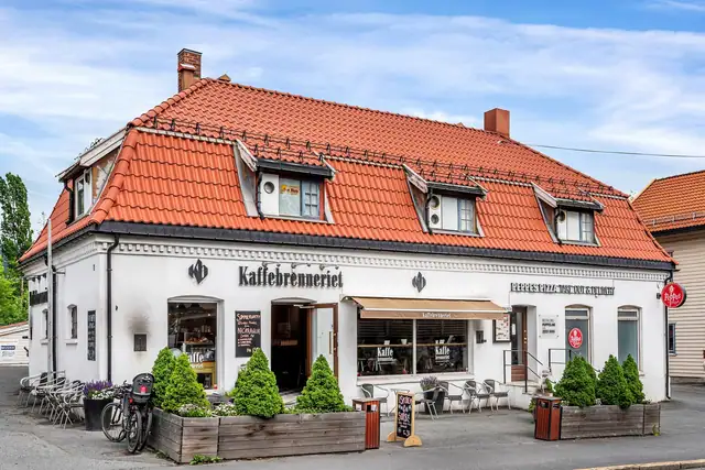 Fra Kaffebrenneriet på Røa.