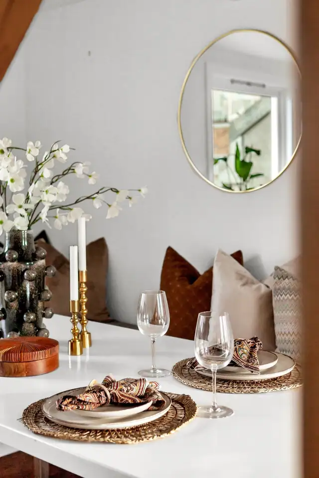 Her er det plass til stort bord - Perfekt for hyggelige begivenheter!